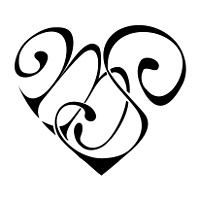 M+S heart tattoo photo