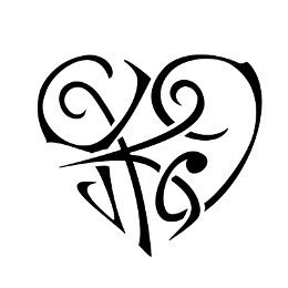 Y+K+I heart tattoo photo