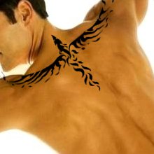 Tribal phoenix tattoo photo