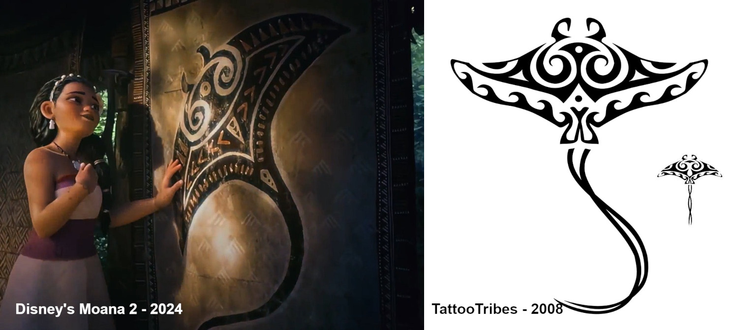 TattooTribes design featured in Disney Moana's movie