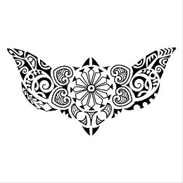 Lower back tattoo