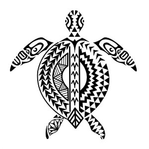 Malama aina Hawaiian turtle tattoo