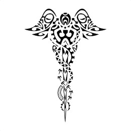 Caduceus tattoo photo