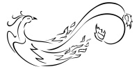 Suzaku bird tattoo