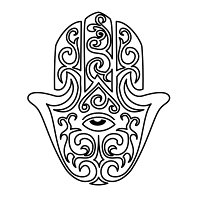 Hamsa tattoo