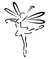 Dancing fairy tattoo photo