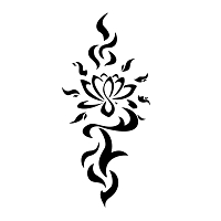 Lotus fire tattoo photo