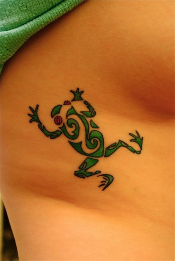 Anna - Frog tattoo photo