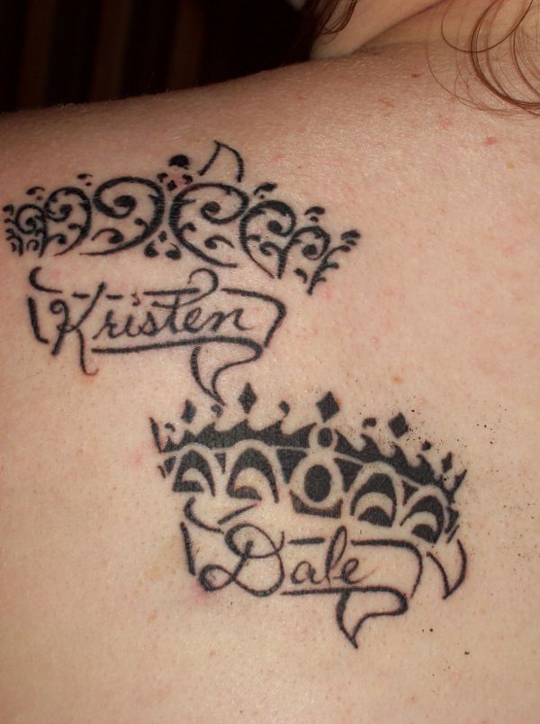 Ashley - Crowns tattoo