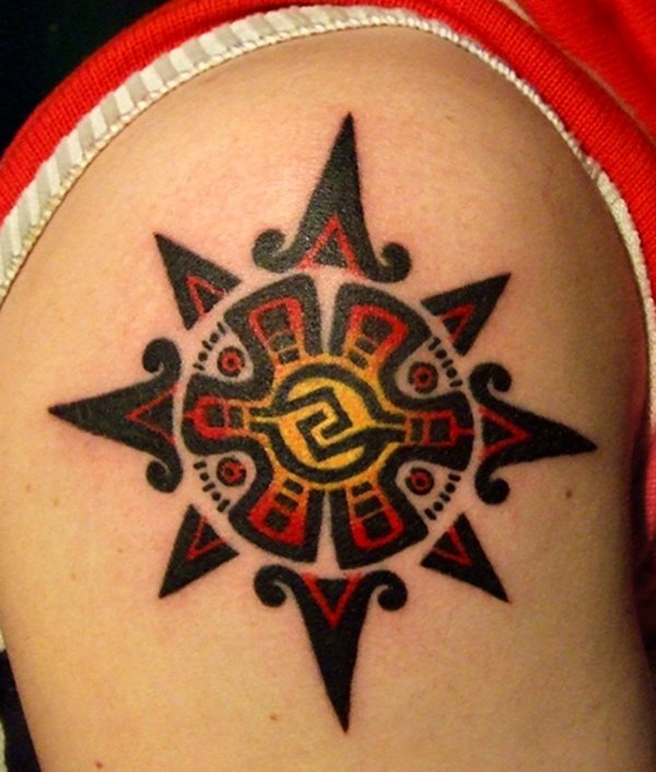 Aztec star - Gala tattoo photo