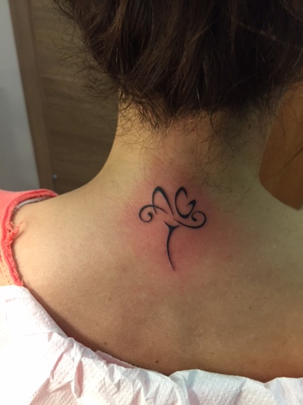 Barbara - Lotus A+G tattoo