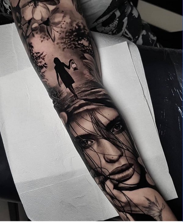 Benny - Full sleeve tattoo