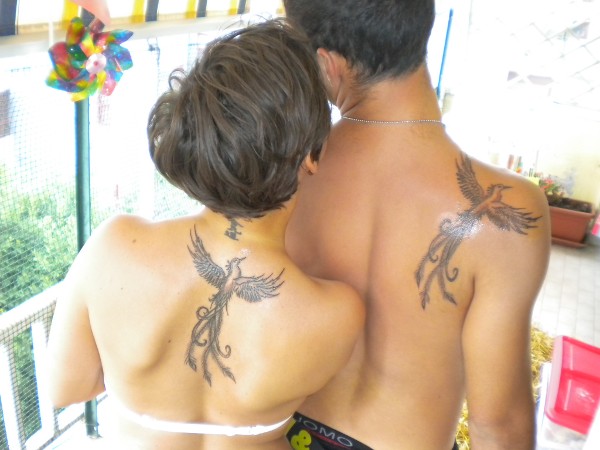 Cesare & Fabiana - Phoenix tattoo photo