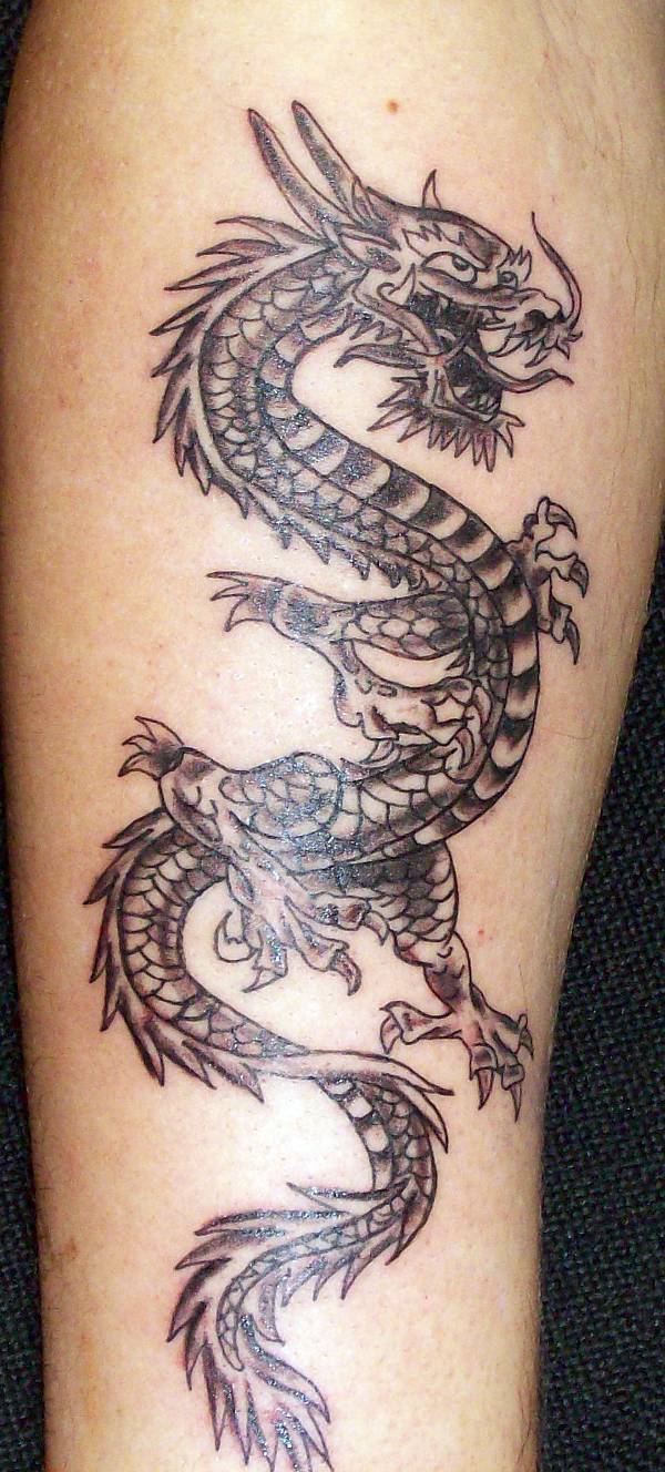 Tiki Tattoo - Chinese Dragon tattoo