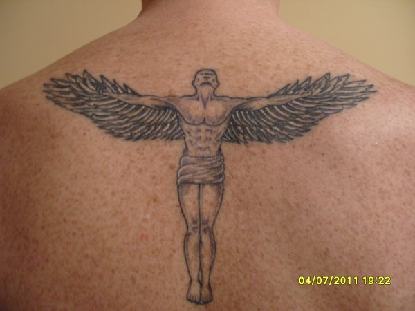 Dario - Angel tattoo photo