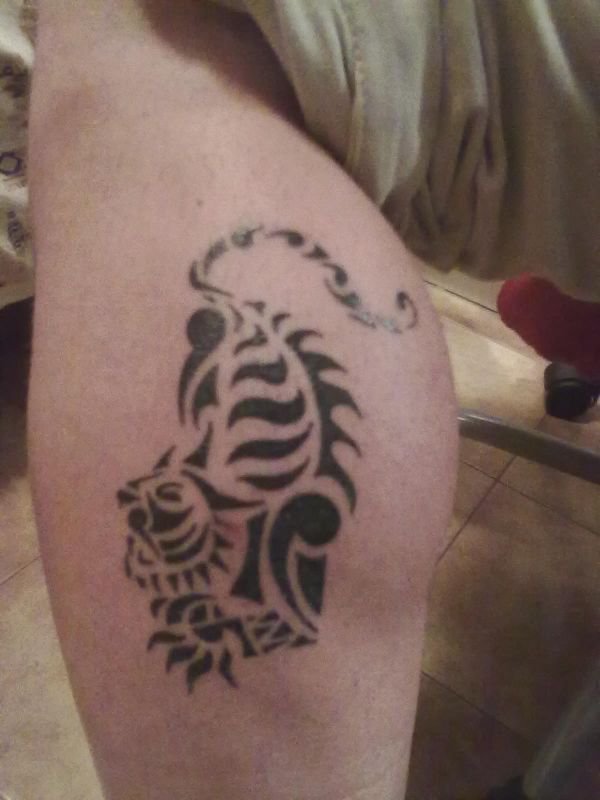 Davide - Tiger tattoo photo