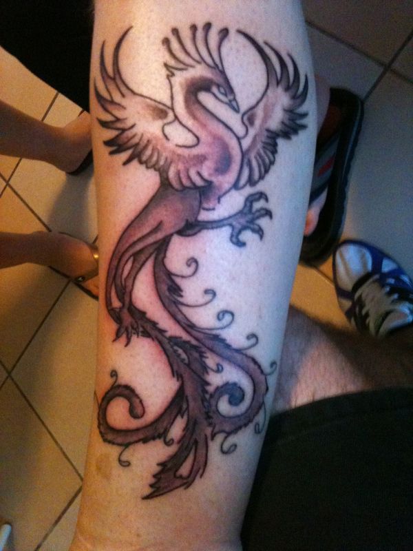 Davide - Phoenix tattoo photo