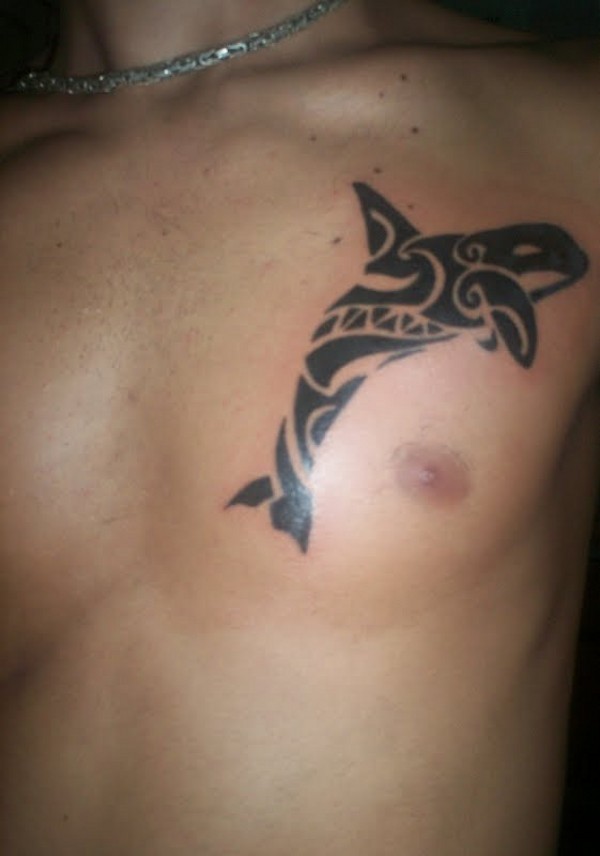 Diego - Killer whale tattoo