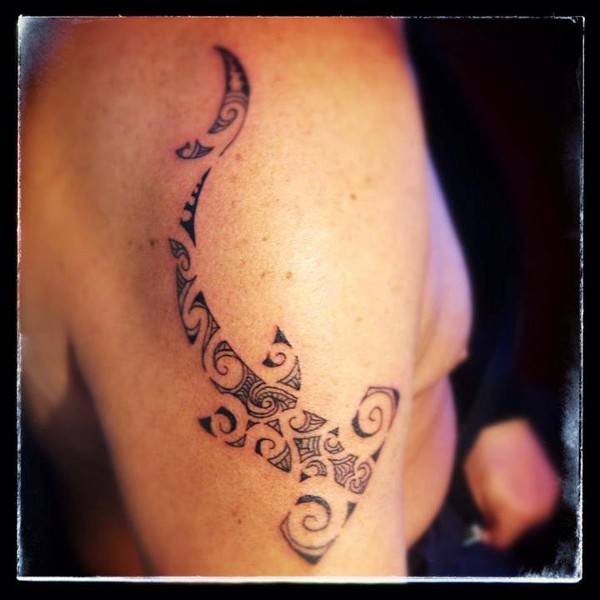 Evilzone - Maori hammerhead tattoo