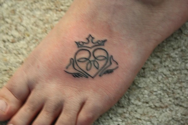 Gina - Claddagh tattoo