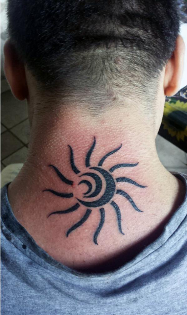 Giuseppe - Sun 3 moons tattoo