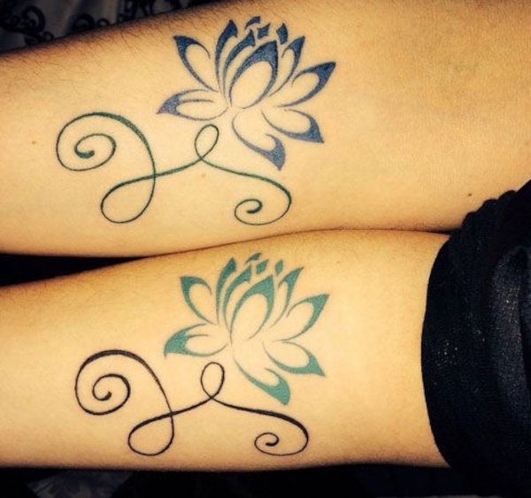 Guest - couple lotus tattoo photo