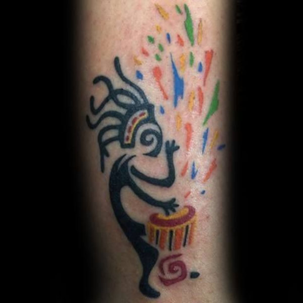 Guest - Rasta kokopelli tattoo