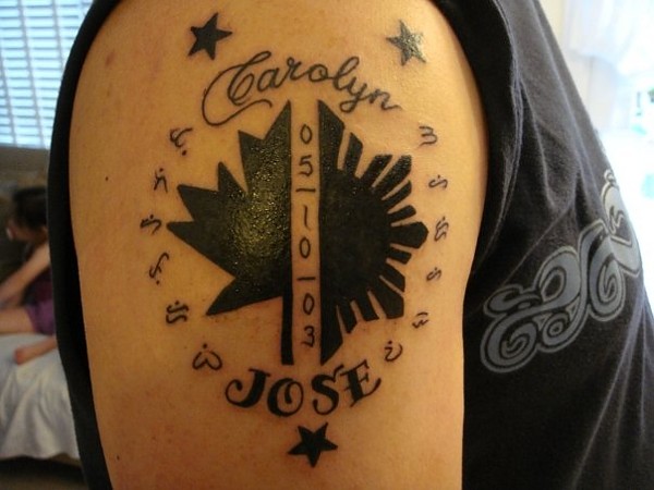 Jose - right arm tattoo