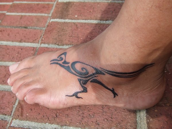 Larry - Roadrunner tattoo