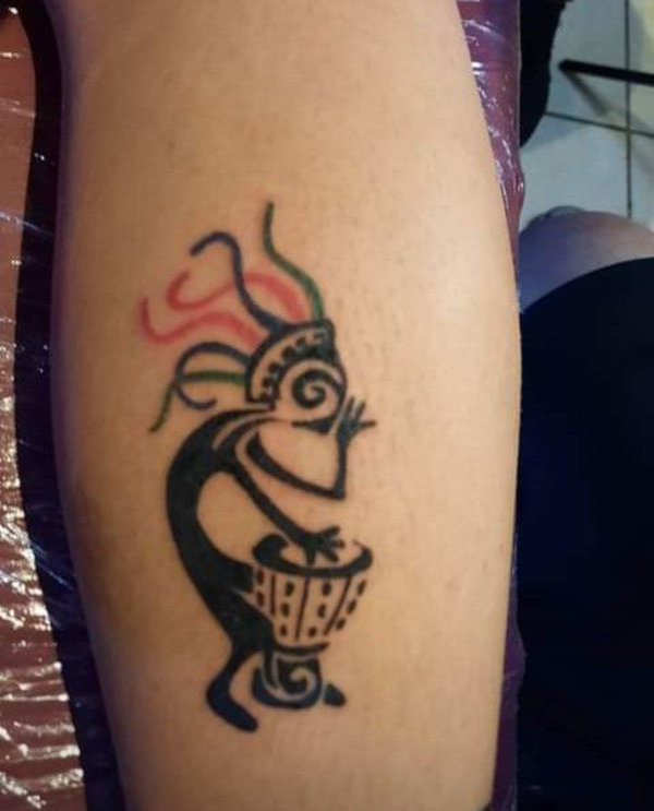 Manuel - Kokopelli tattoo