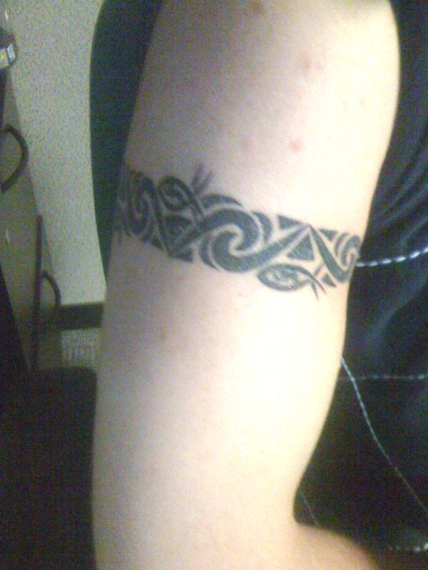 Marc - Maori armband tattoo photo