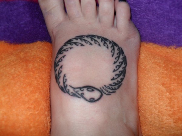 Maurina - Ouroboros tattoo photo