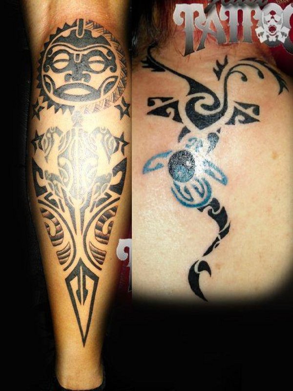 Melvin & Jahz - Polynesian tattoo