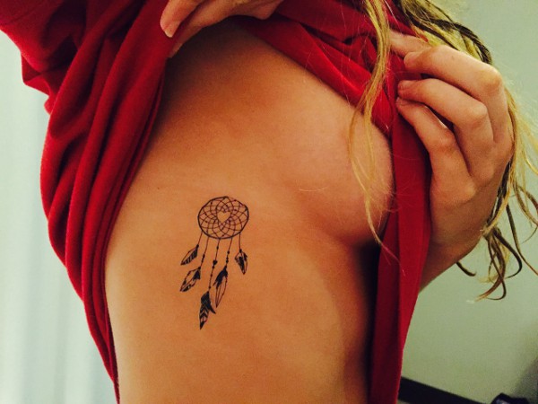 Micaela - dreamcatcher tattoo