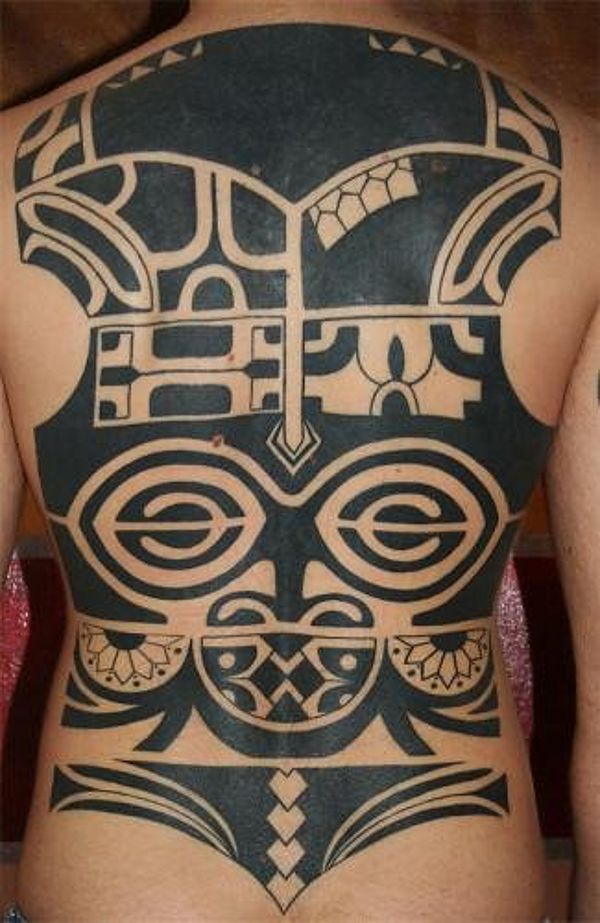 Mos - Marquesan style tattoo