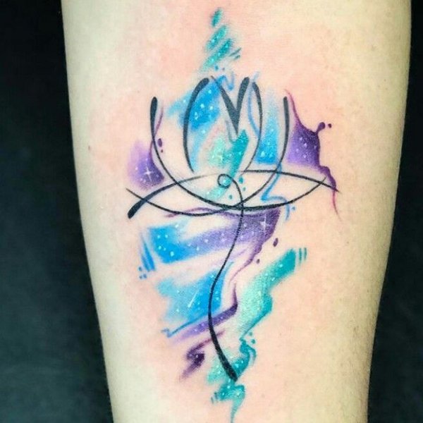 Natalia - M lotus tattoo