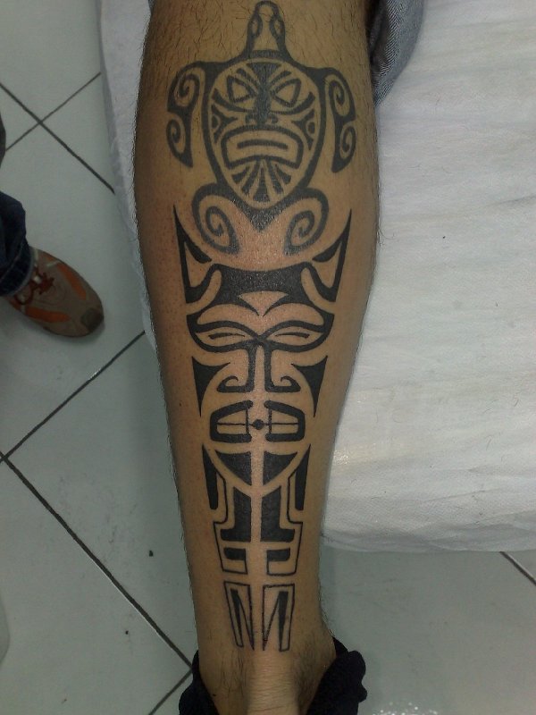 Pepe - Polynesian style tattoo photo