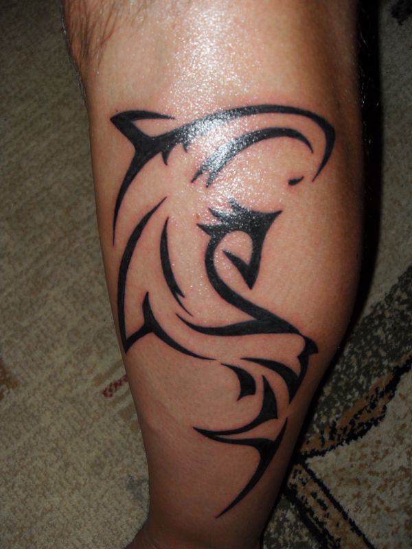 Piotr - Shark tattoo