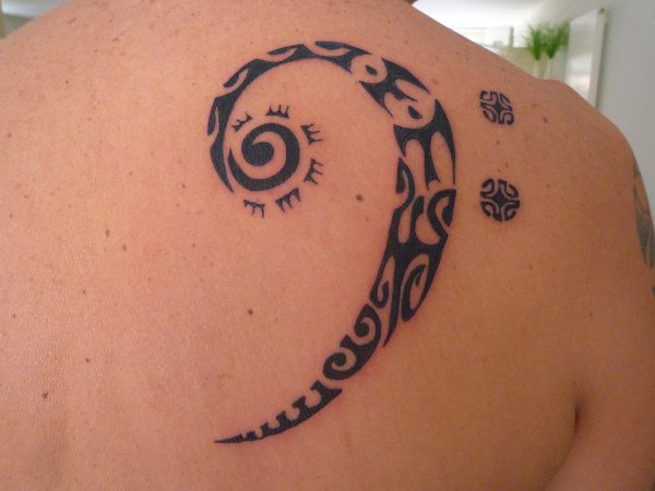 Ron - Polynesian clef tattoo