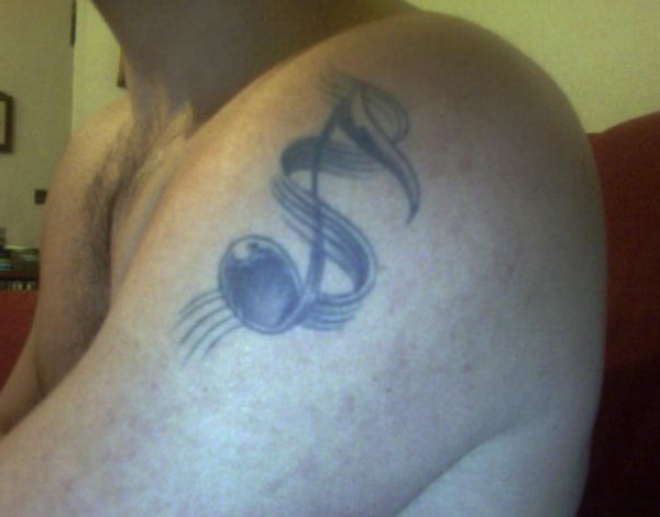 Ruggero - Music tattoo