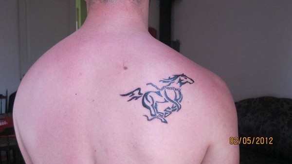 Salvo - Free horse tattoo