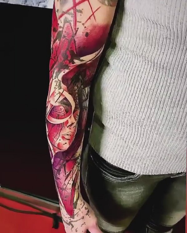 Sonja - Sleeve tattoo