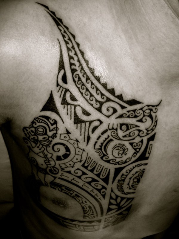 Tanne - Polynesian tattoo photo