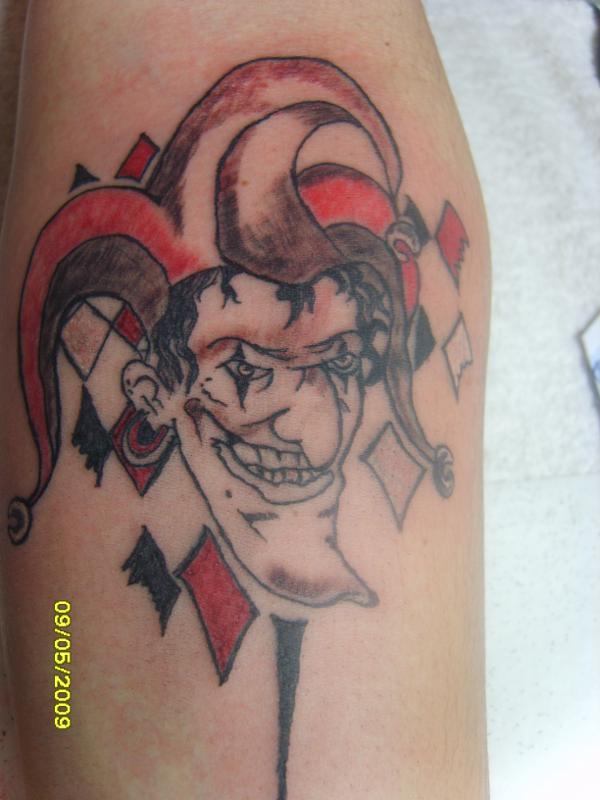 Tattoo H2O - Jolly joker tattoo