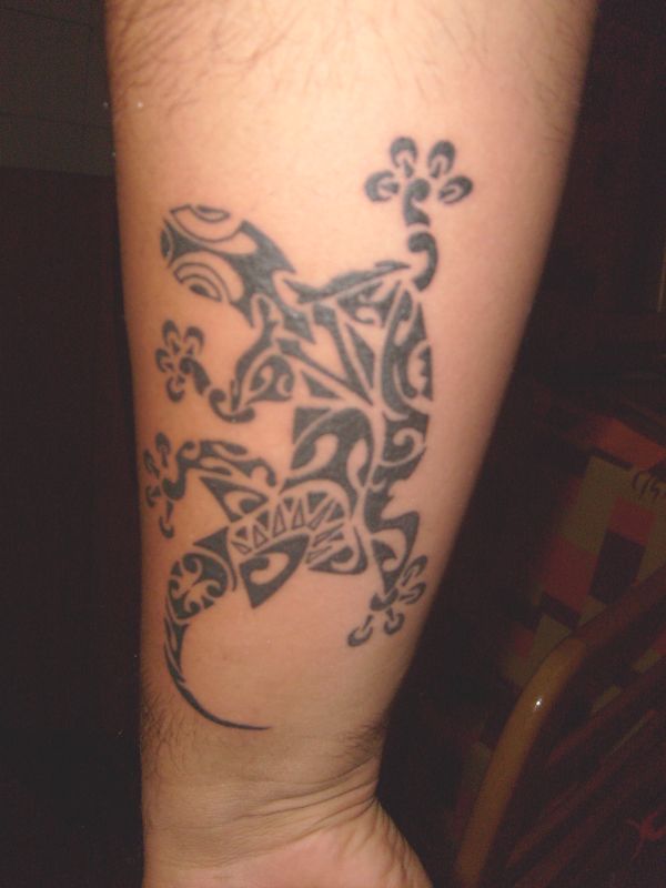 Vincenzo - Gecko tattoo