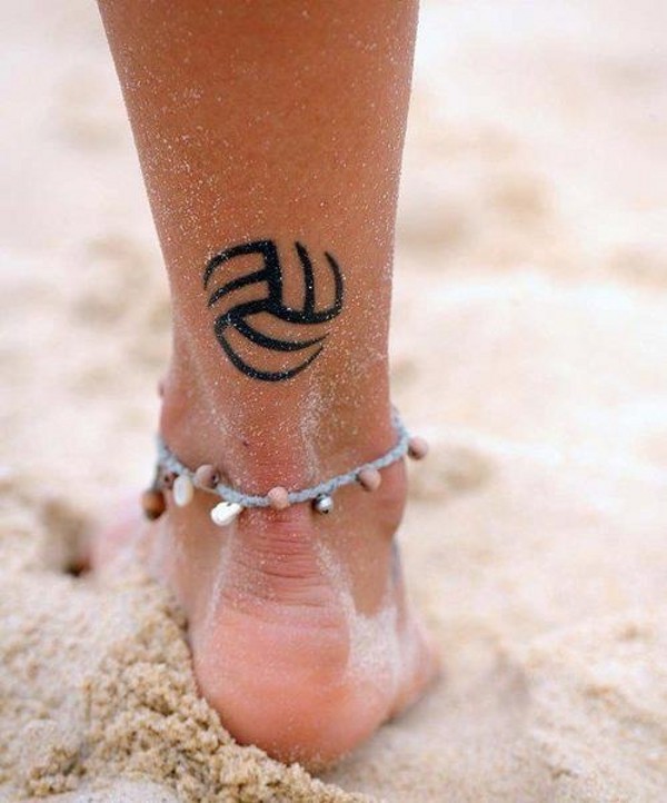 Martina - volleyball tattoo photo